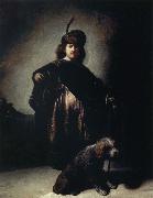 Self-Portrait in Oriental Costume Rembrandt